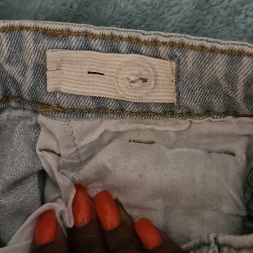 Fashion Nova Blue Cartoon Bear Jeans - Picture 8 of 8